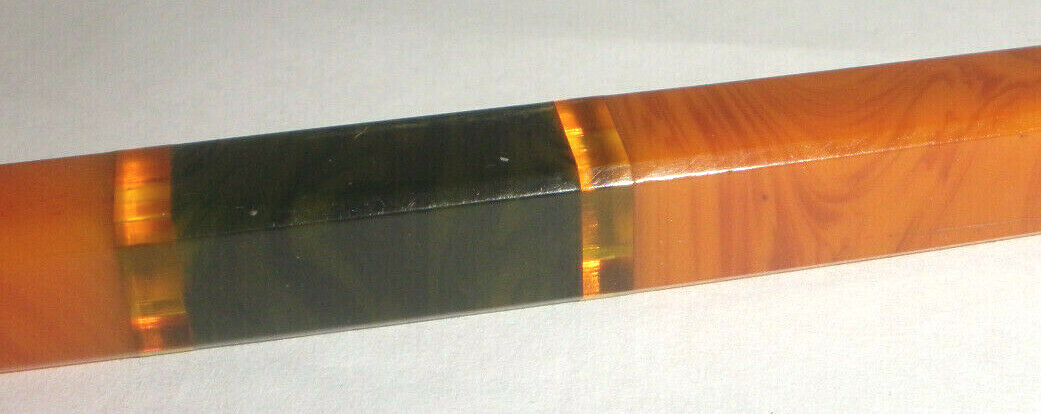 Great Antique Art Deco bakelite butterscotch multi color mechanical pencil