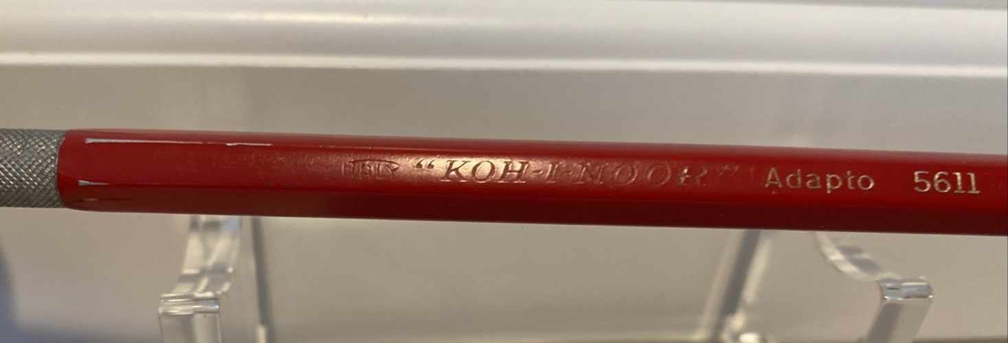 Vtg KOH-I-NOOR Adapto 5611 Lead Holder Mechanical Drafting Pencil Made in Italy