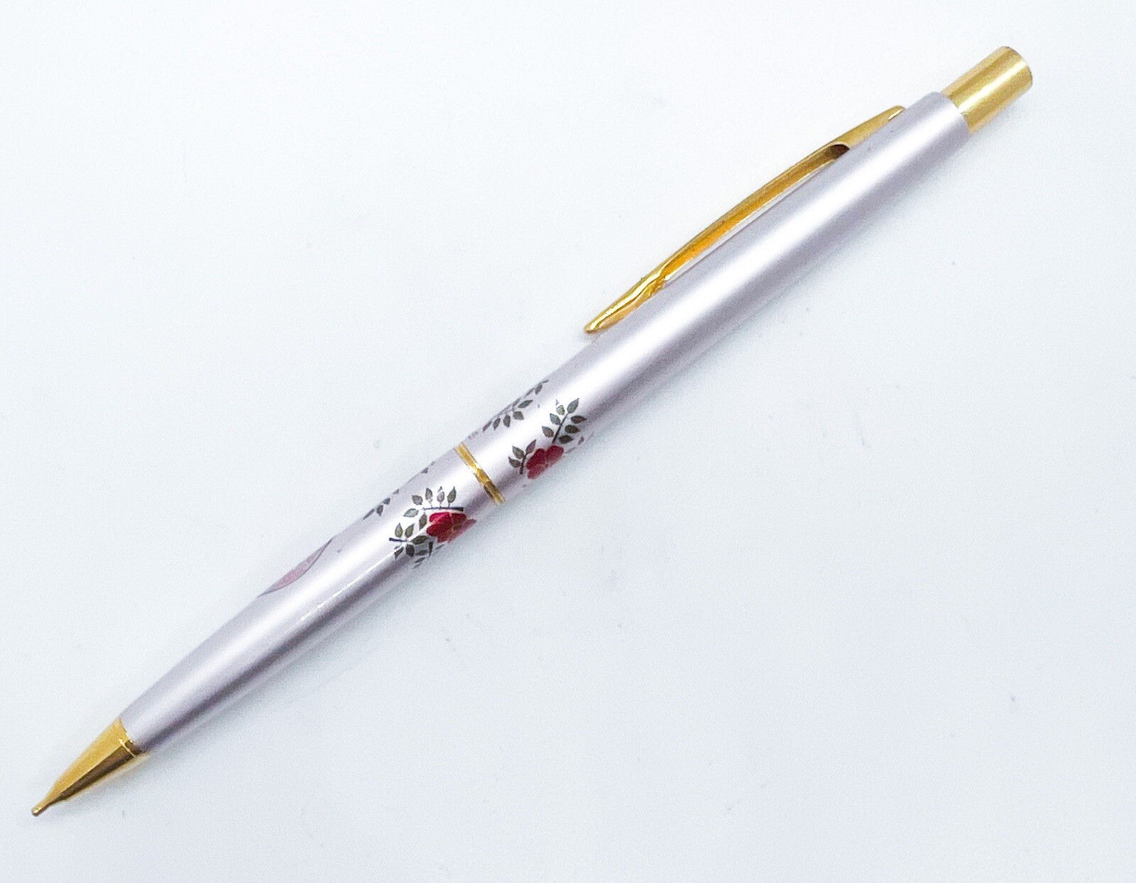 Pilot Mechanical Pencil flower 0.5mm Full Metal With Price Tag Fully Functional