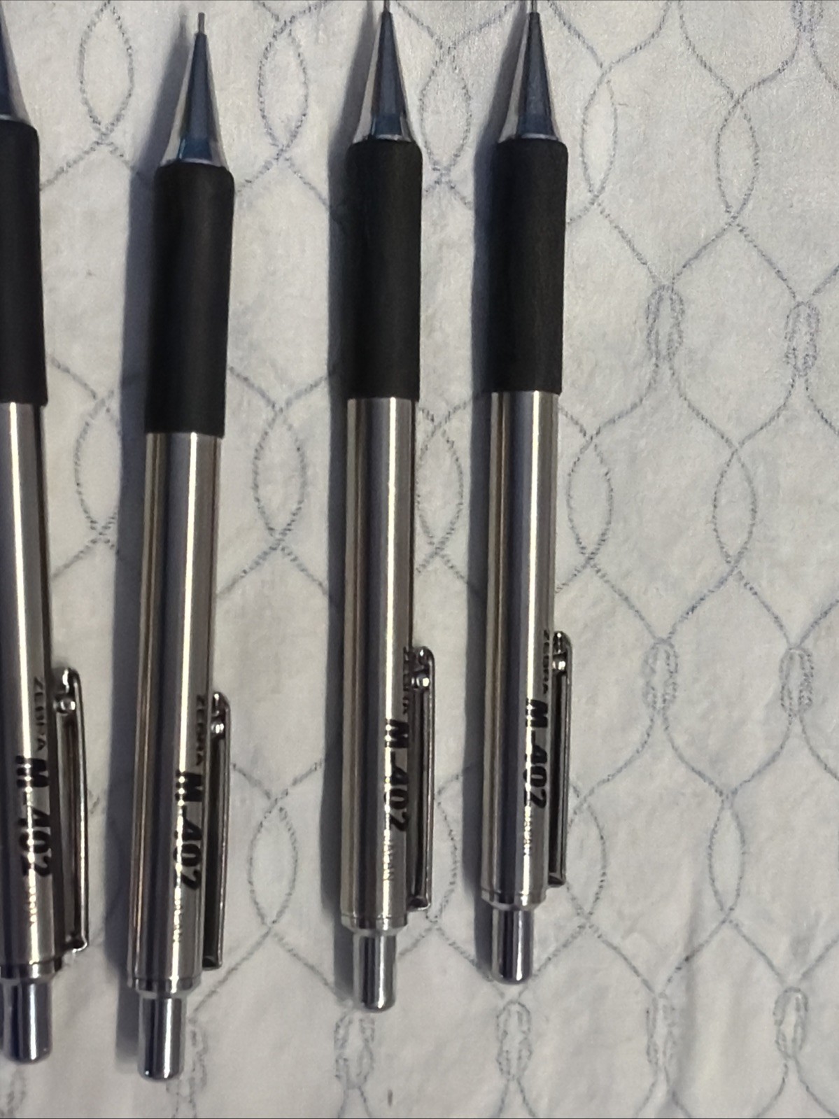 Lot Of 7 Zebra M-402 Mechanical Pencils Made In Japan