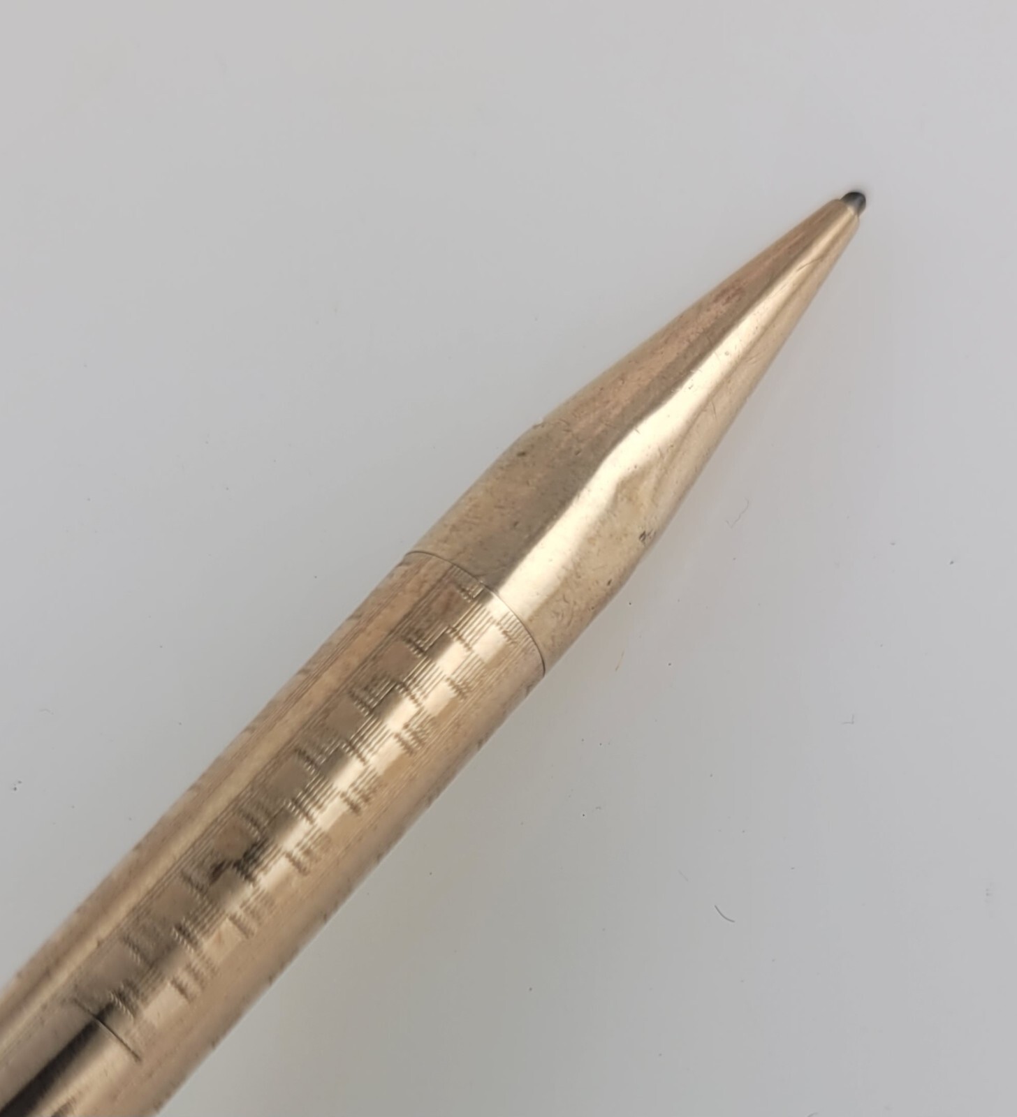 ANTIQUE CONKLIN ROLLED GOLD MECHNICAL PENCIL w/ CLIP – PAT. 1918