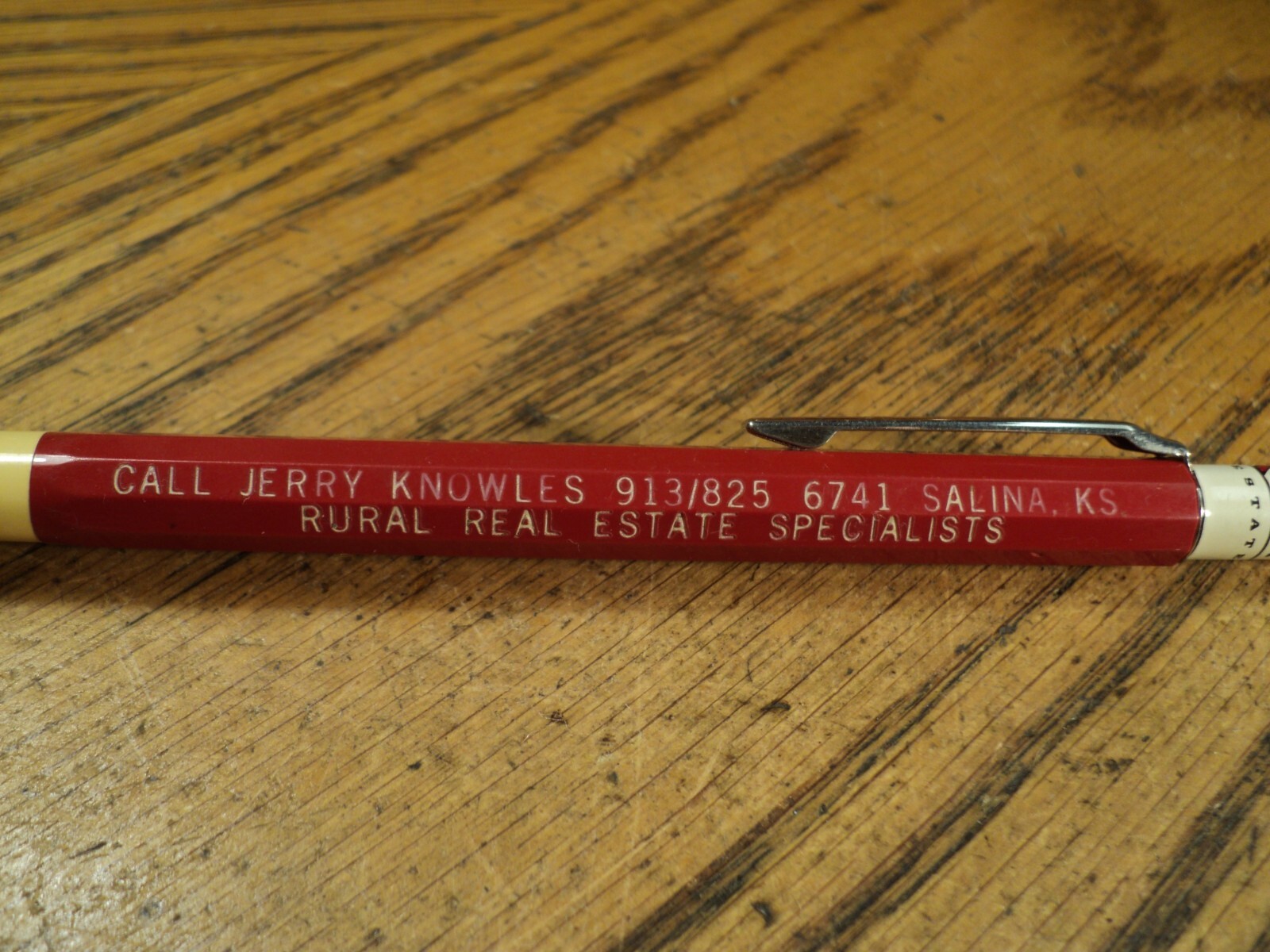 Vintage Autopoint Mechanical Pencil Jerry Knowles Knowles Country Real Estate