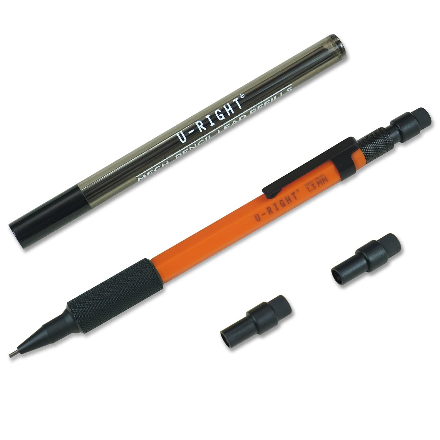 1.3 mm Mechanical Pencil Orange Weatherproof