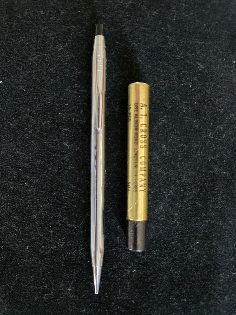 Cross Chrome 0.7mm Mechanical Pencil with Lead Refills