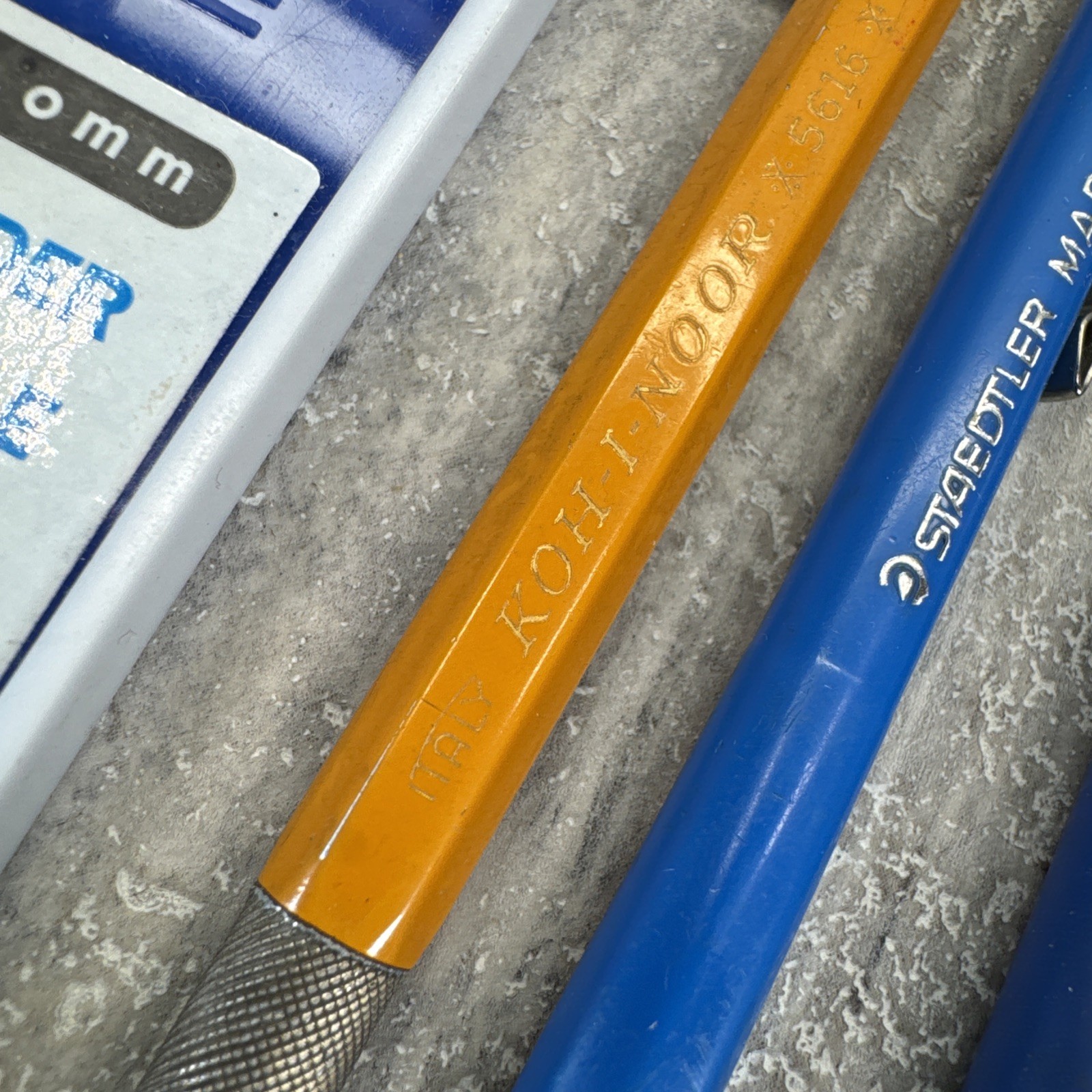 Vtg Drafting lot Staedtler Mars 780 Koh I Noor 5616 Lead holders pencils Refills
