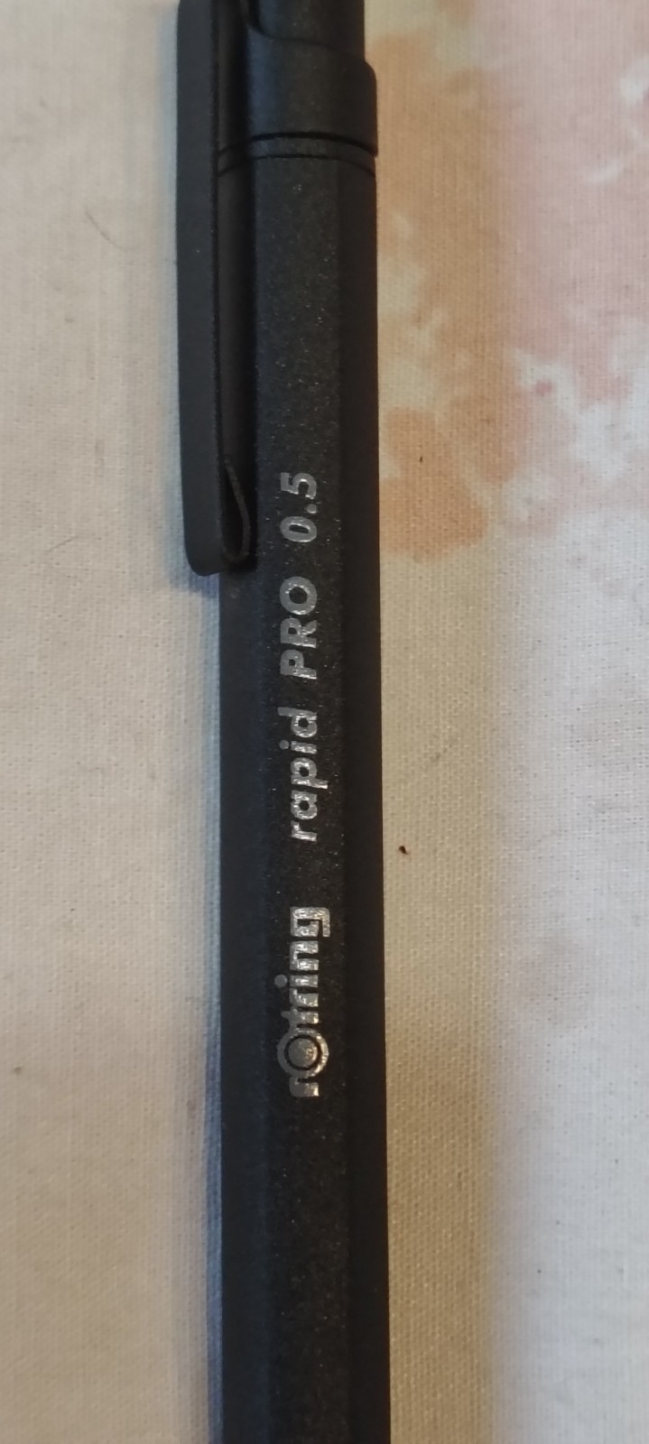 Rotring Rapid Pro 0.5 MM Technical Drawing Pencil, Black Barrel New Germany