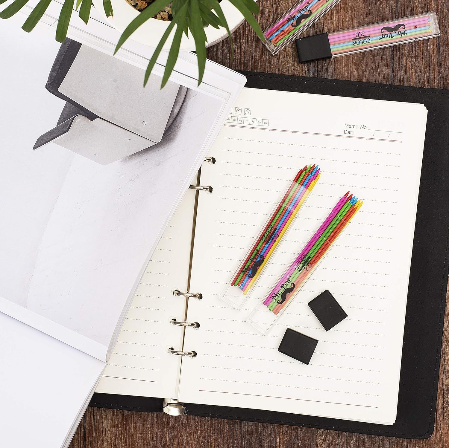 – Recambios De Mina De 2 Mm, Paquete De 48, Lapices De Mina De Colores De 2,0…