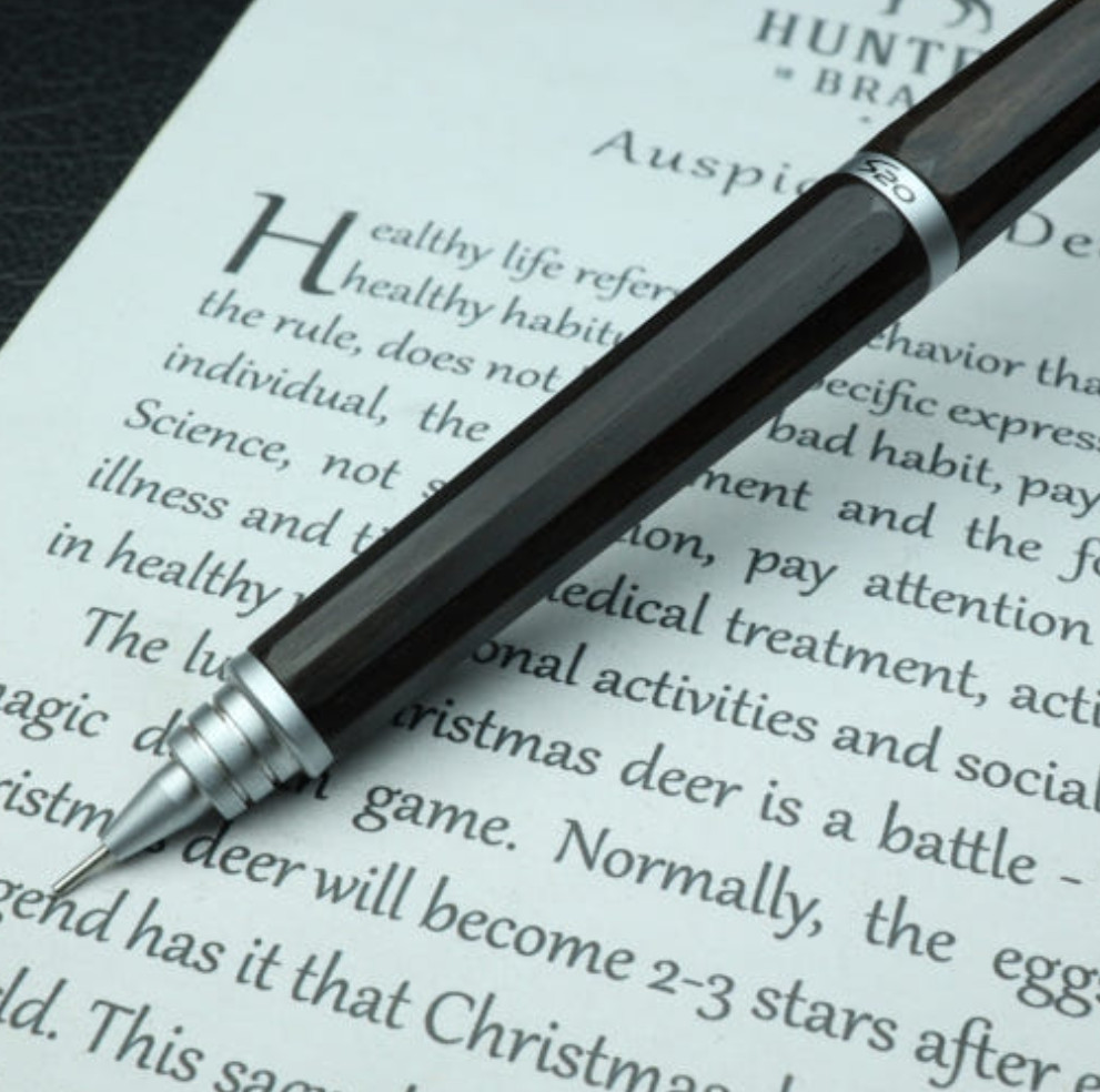 PILOT S20 Custom Mechanical Pencil Made by Mpingo Wood – HANDMADE WOOD PENCIL
