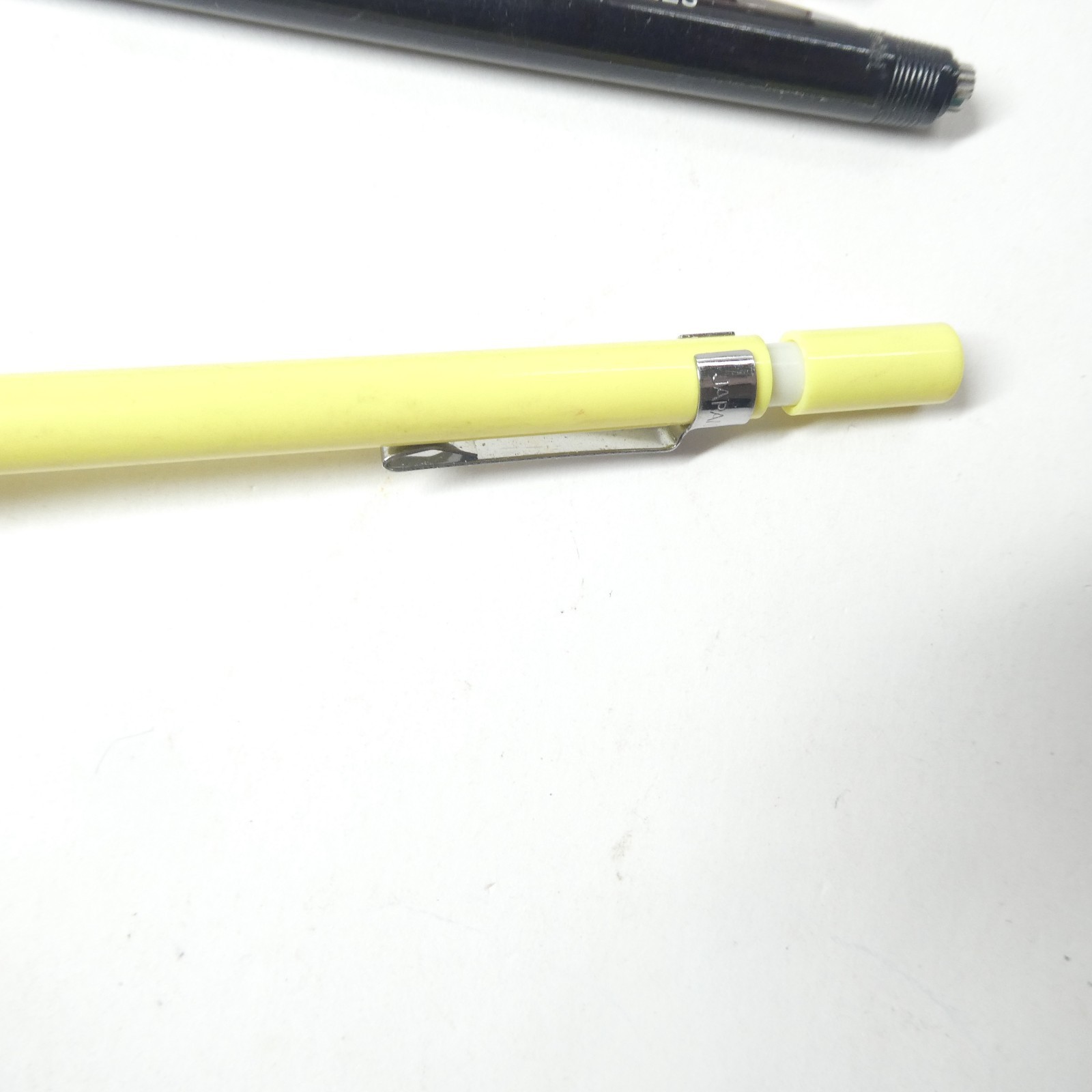 Pentel Pencil Lot 0.5mm P-225 Black & Sharplet-2 A125 Yellow Vintage Japan