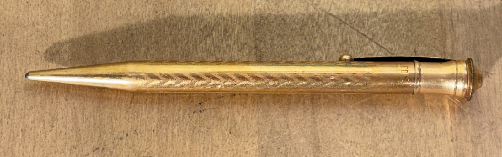 Vintage Wahl Gold Filled Mechanical Pencil, 4.25″l