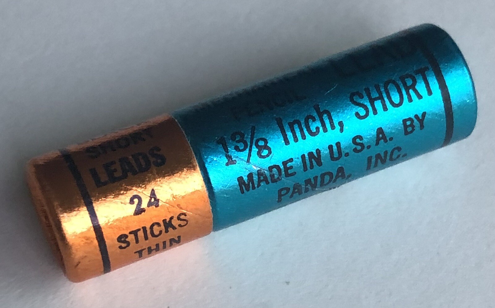 Vintage PANDA Diamond Extruded HB .9mm Mechanical Pencil Lead NOS 24pk Tube USA