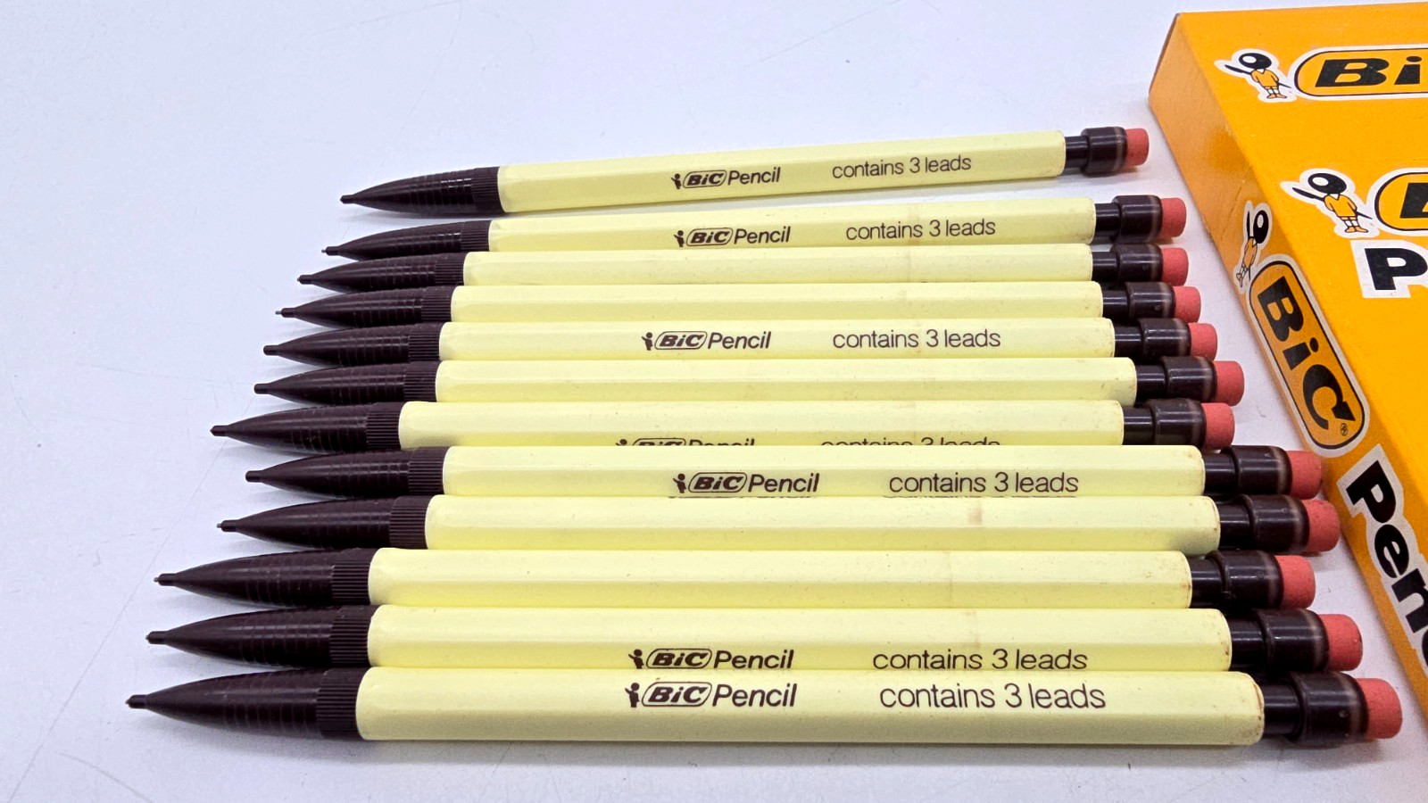NEW Vintage BIC Pencil Mechanical 12 Pack France 0.7mm MP11 NOS