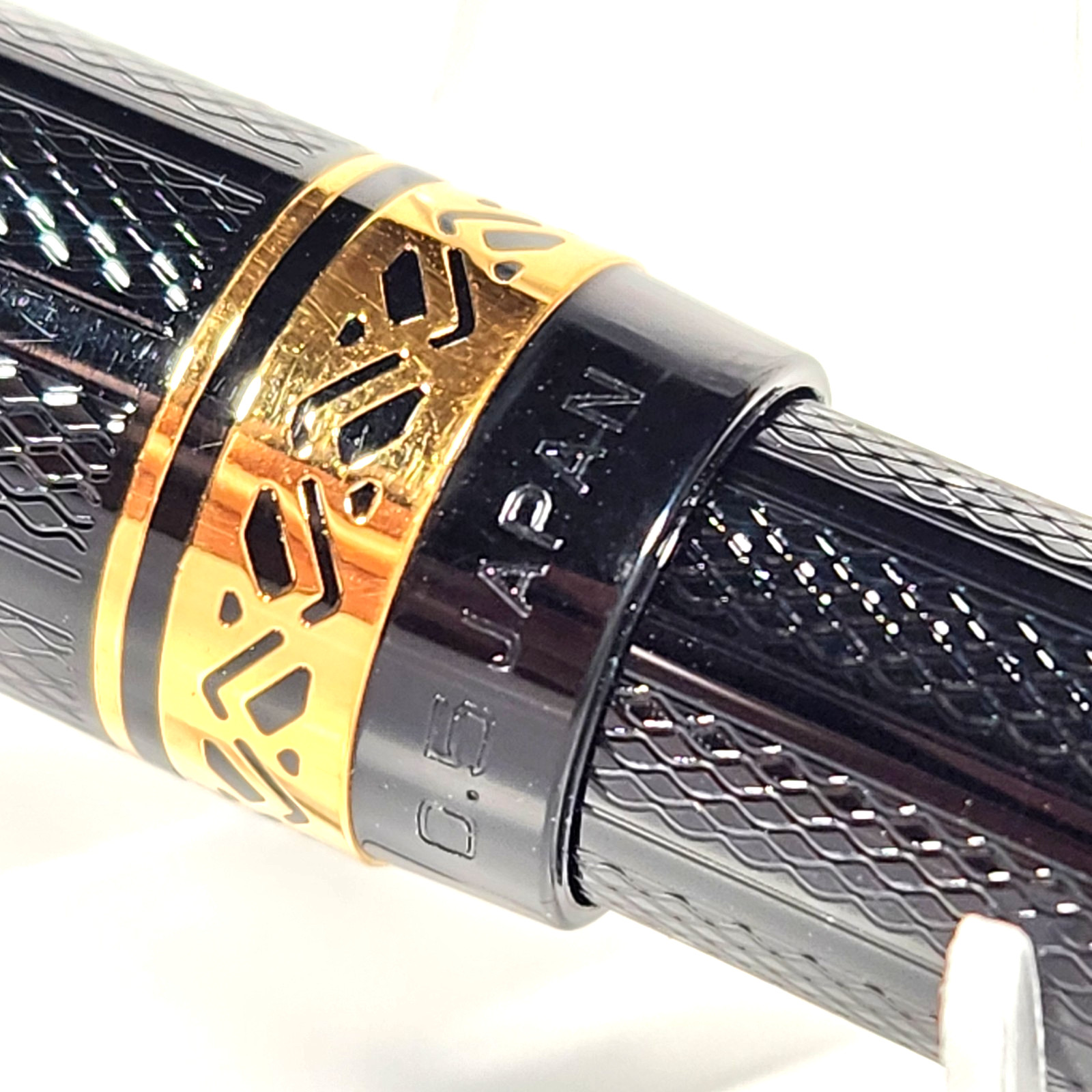 Rare Vtg 1990 Pilot Custom 72 GT Guilloche Black 24K GP Mechanical Pencil NOS!