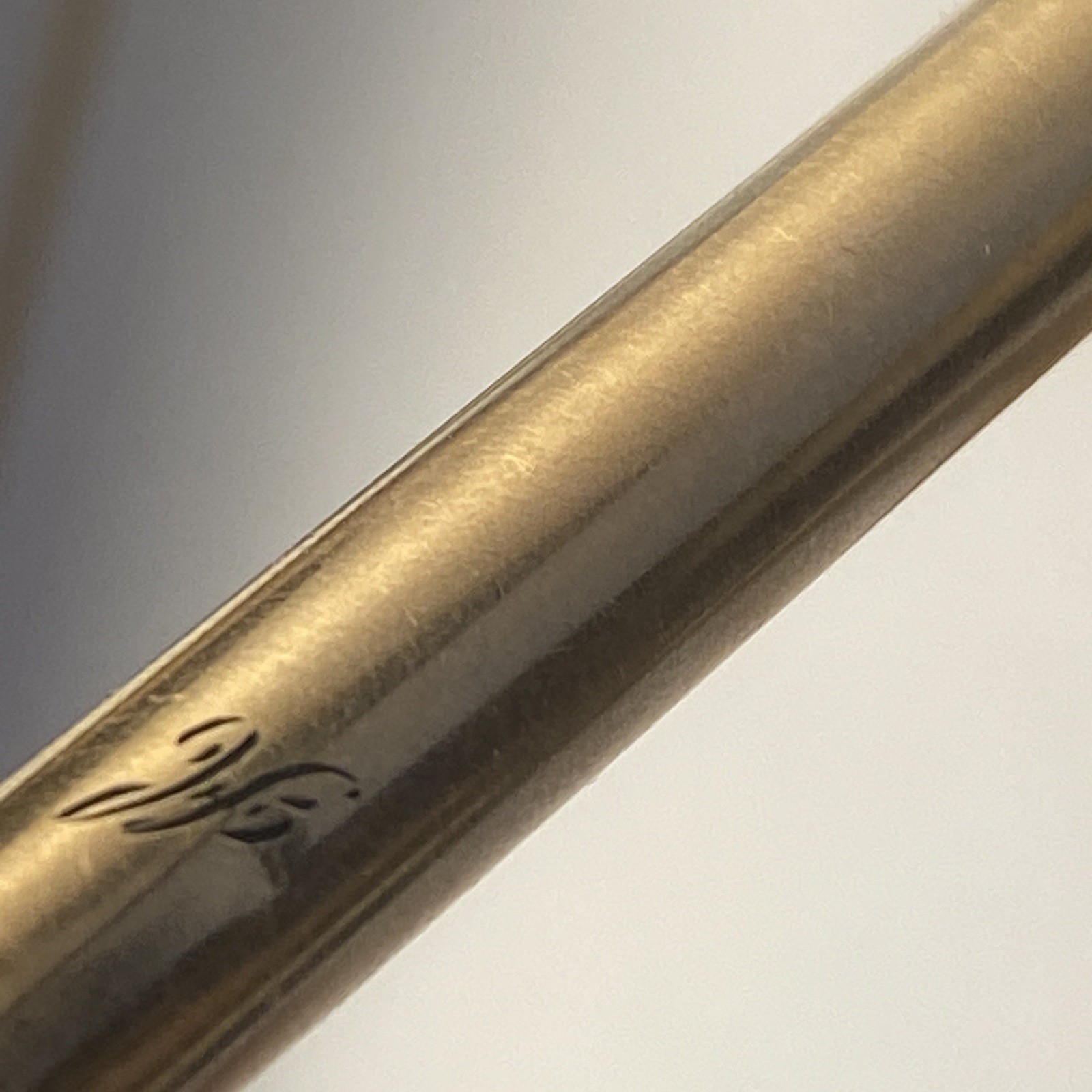 Antique Wahl Everlast Gold Filled Mechanical Pencil 4” Smooth Body Initial H VTG