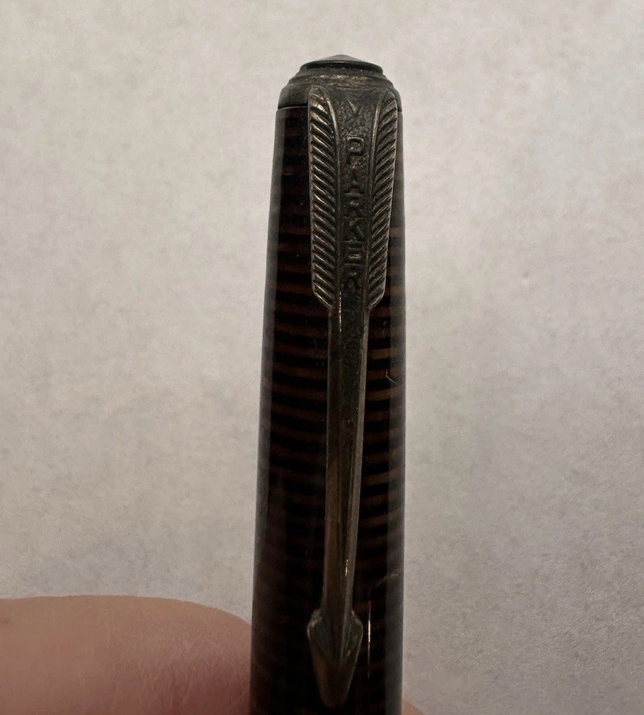 Antique Parker Mechanical Depression Era Pencil, c1930s, w/ Pocket Clip 20