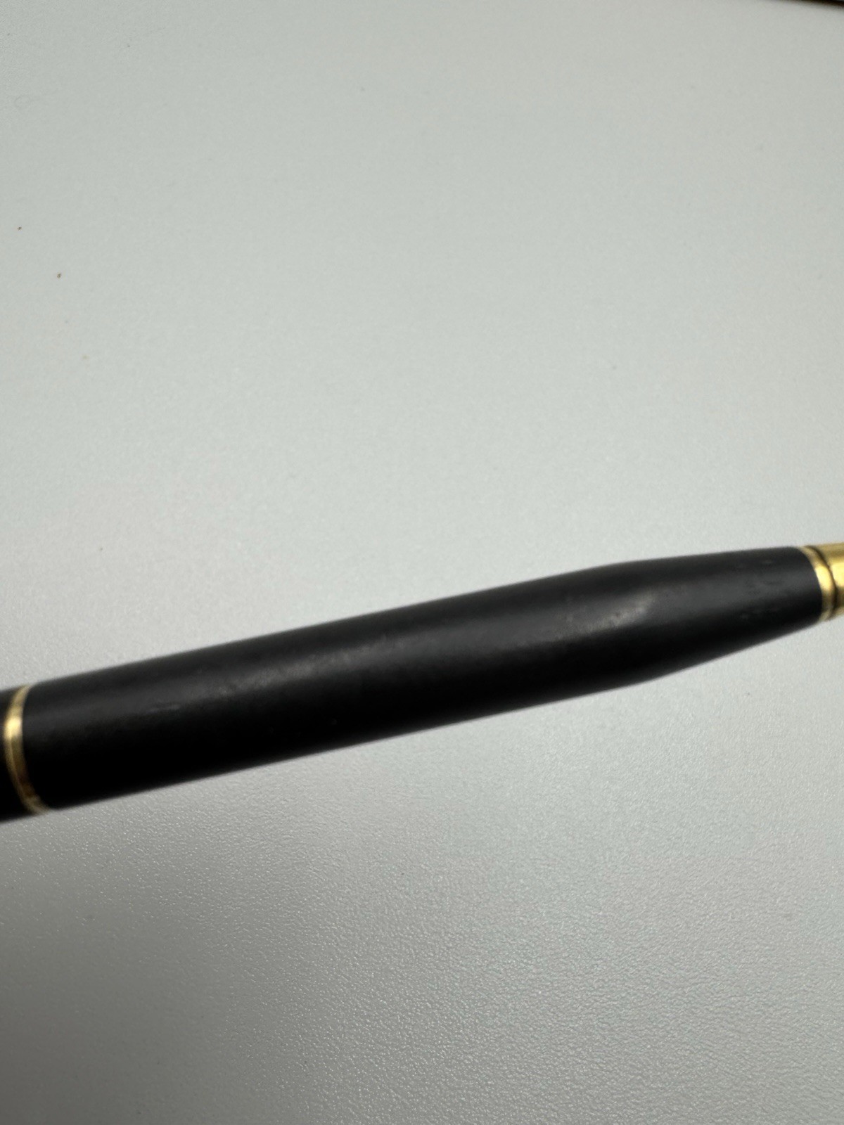 Vintage Cross Classic Century Gold Trim Mechanical Pencil Matte Black
