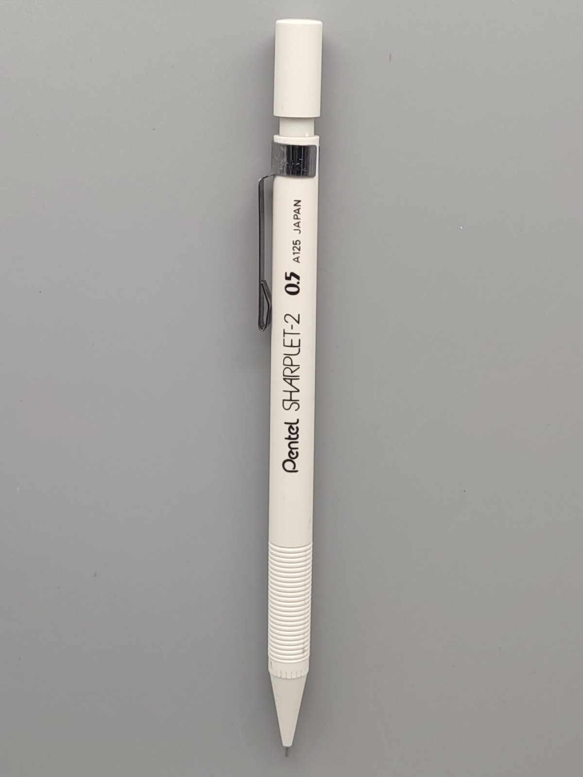 Vtg Pentel A125 Sharplet‑2 Mechanical Pencil 0.5mm – Classic White Barrel. JAPAN
