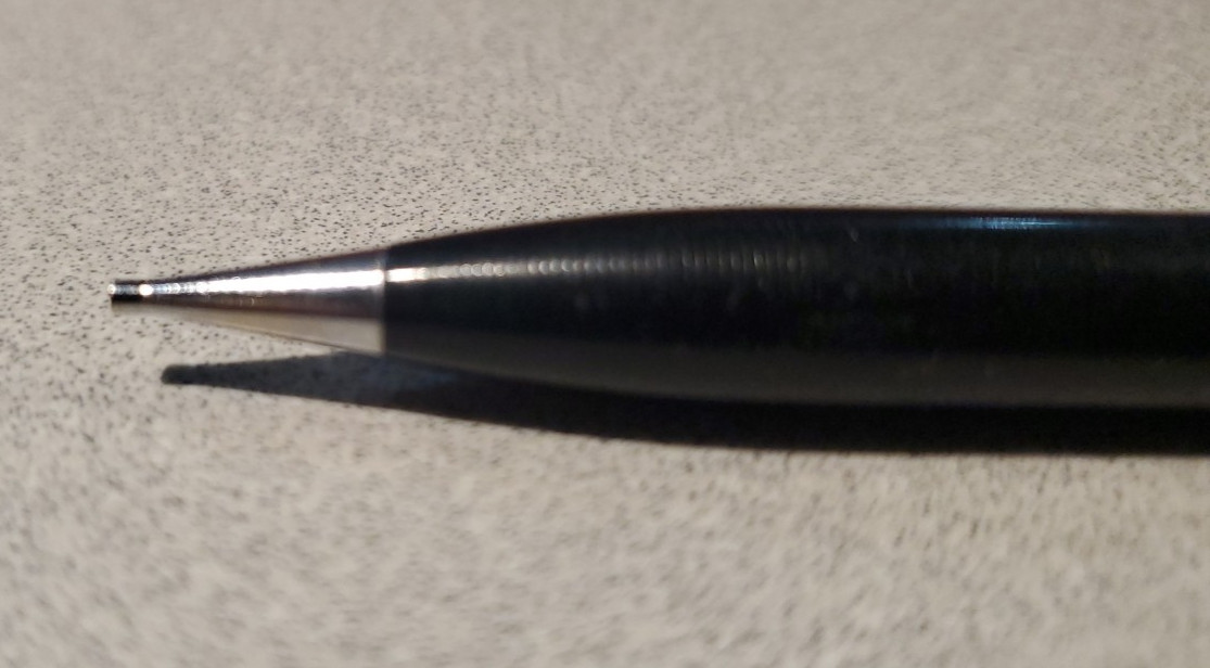 Vintage Hoerner Waldorf Corp- Sheaffer Mechanical Pencil black body Gurnee IL