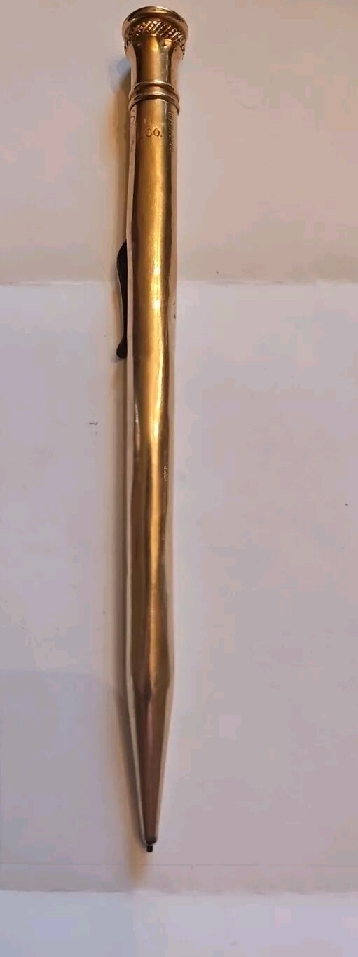 Vintage Venus Ever Pointed American Pencil Co. Gold Filled Mechanical Pencil