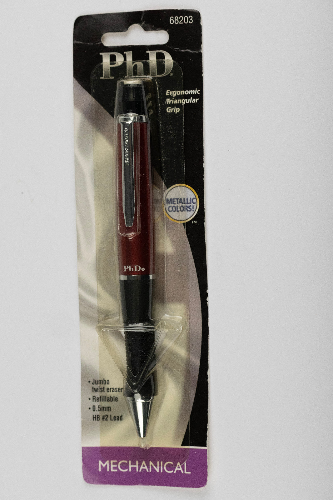 New Original PhD Mechanical Pencil Metallic Red 0.5 mm Made by Sanford (Rare)