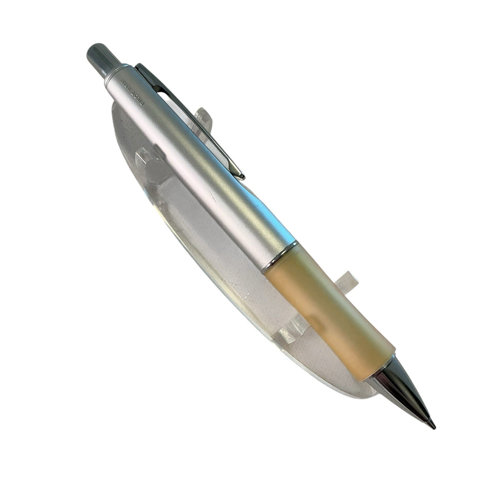 Pilot Dr Grip Mechanical Pencil 0.5 Metallic Silver Barrel VINTAGE