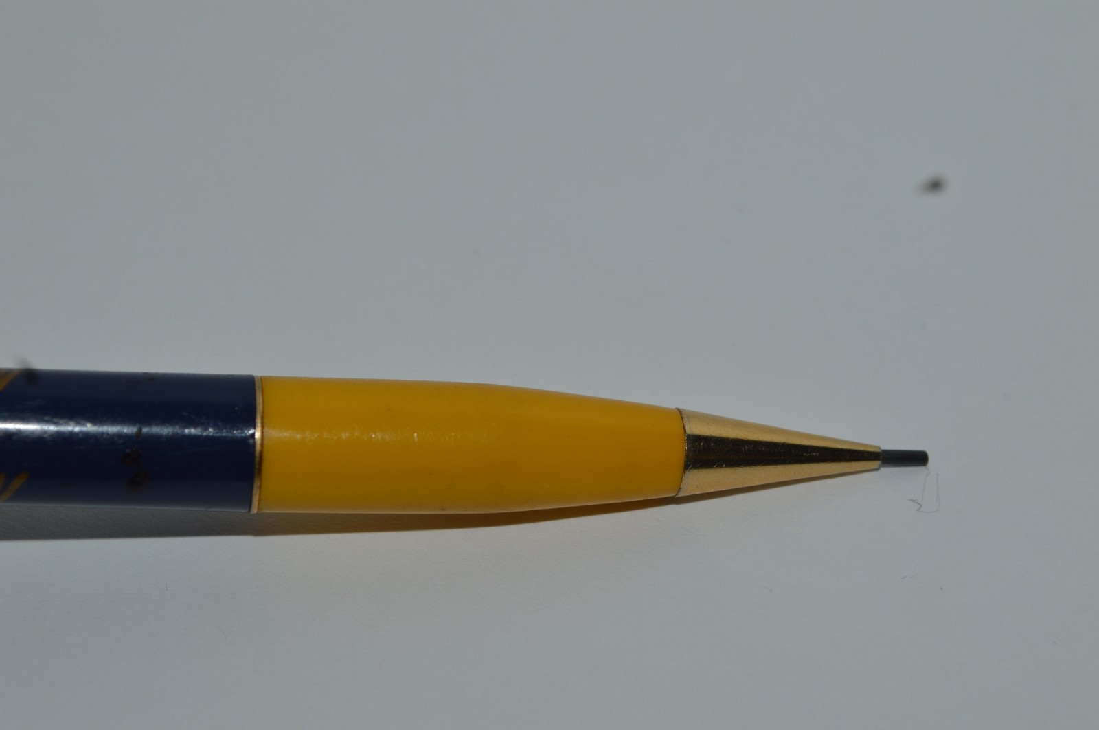 Planters Mr. Peanut Mechanical Pencil 1.1mm Red Barrel Made In USA Circa 1960’s