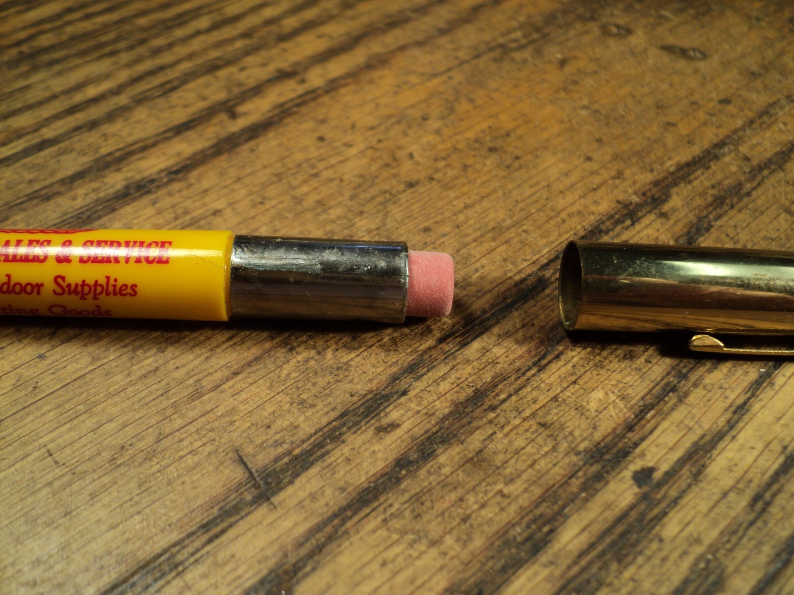 Vintage Sample L-375 Mechanical Pencil Advertising Marine Sales & Service
