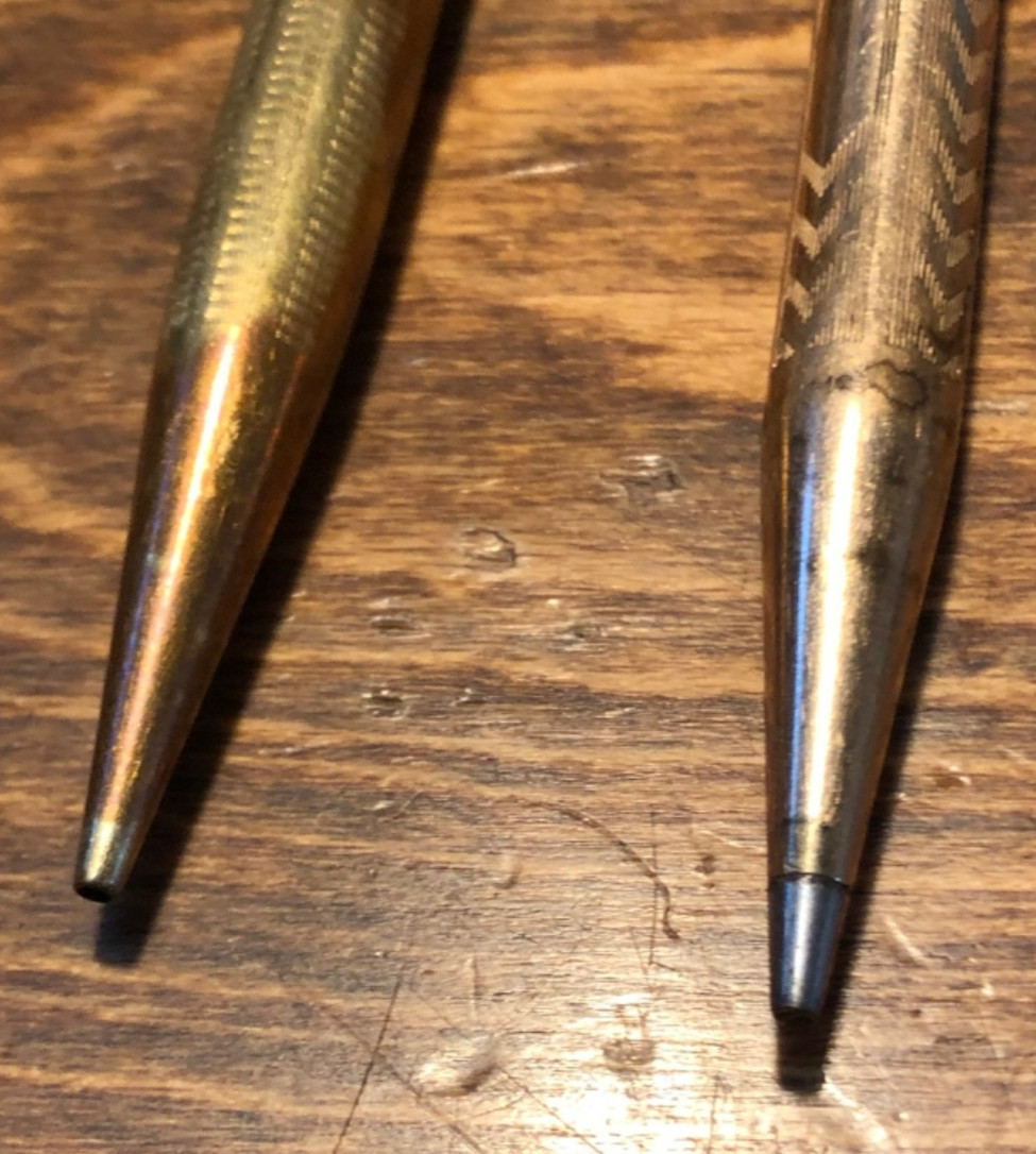 VTG Wahl Eversharp & Ingersoll Redipoint Filled & Rolled Gold Mechanical Pencils