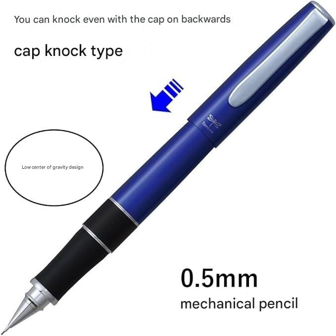(Tombow Pencil) 0.5mm ZOOM 505sh Mechanical Pencil, Azure Blue