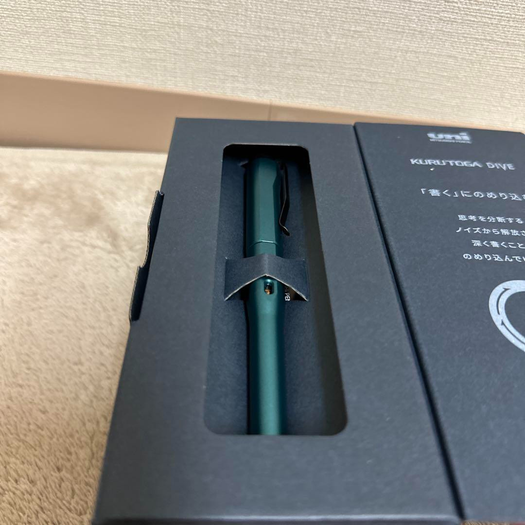 Uni Kuru Toga Dive 0.5mm Mechanical Pencil M5-5000 Dense Green NEW japan