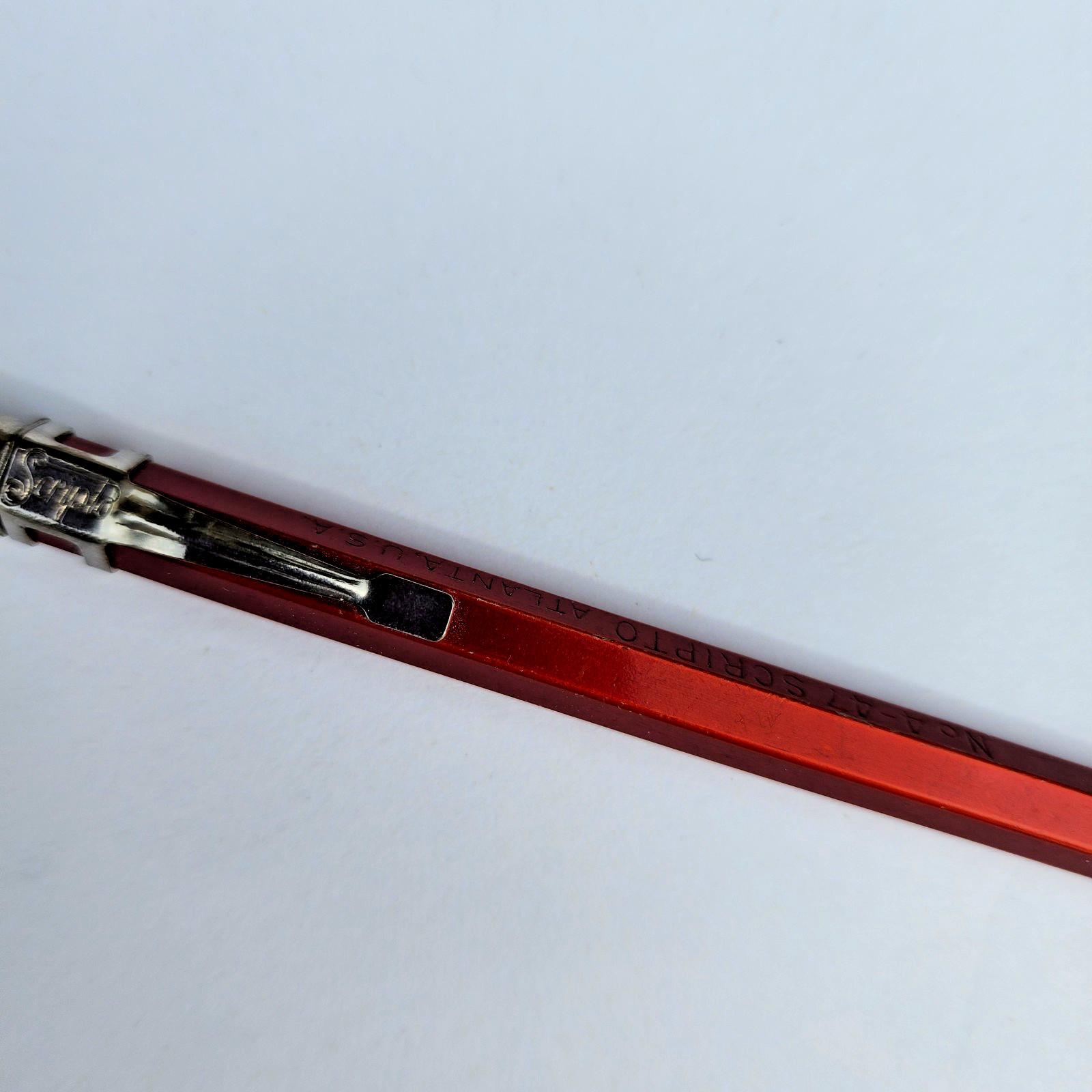 SCRIPTO No. 4 – 47 MECHANICAL PENCIL RED Orange Tone