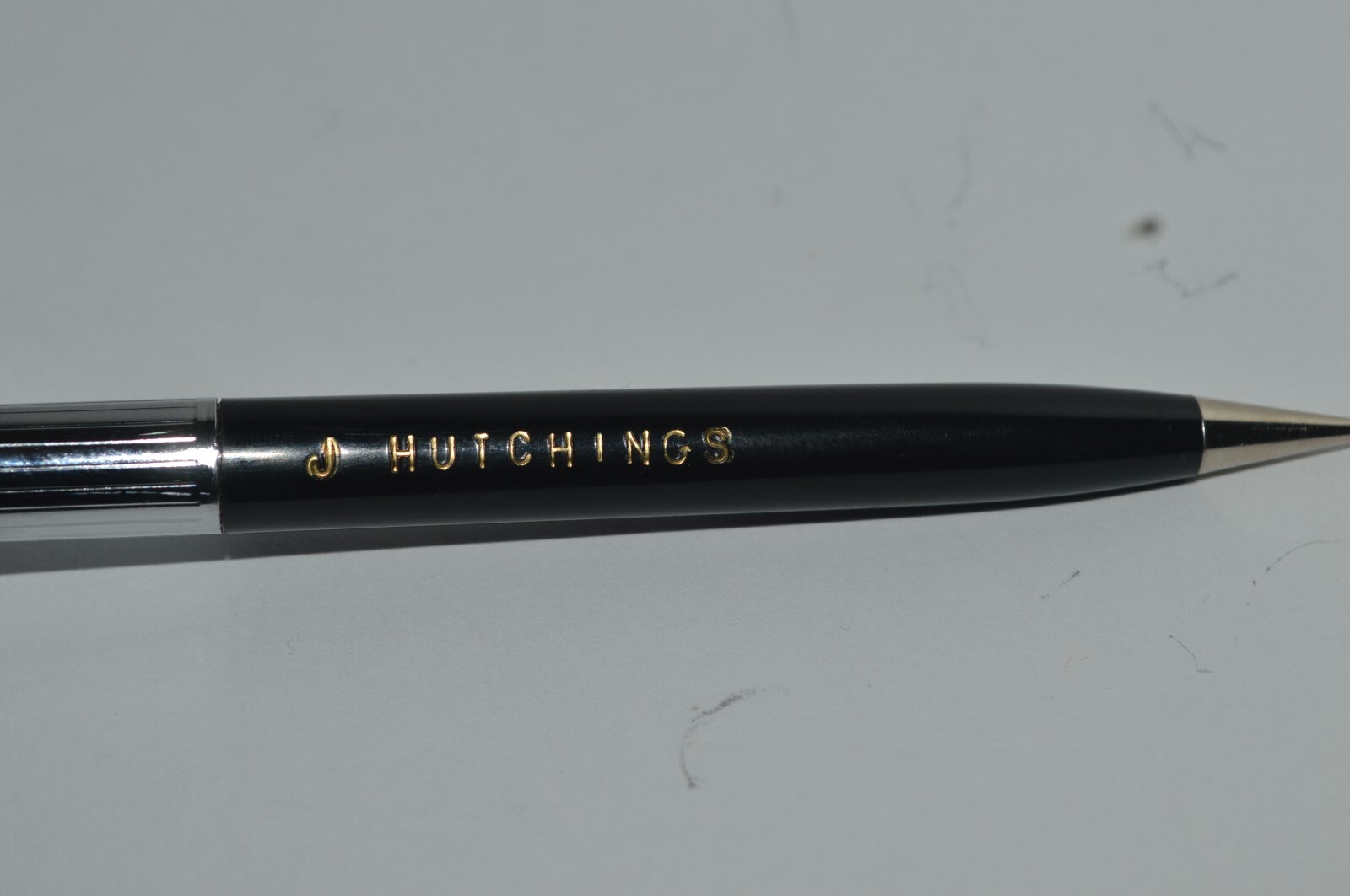 SHEAFFER Mechanical Pencil 0.8mm Engraved J Hutchings Circa 1960’s Tested Works