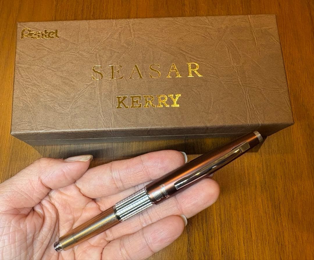 Pentel KERRY Seasar Brown Limited Edition Mechanical Pencil 0.5mm Japan Import
