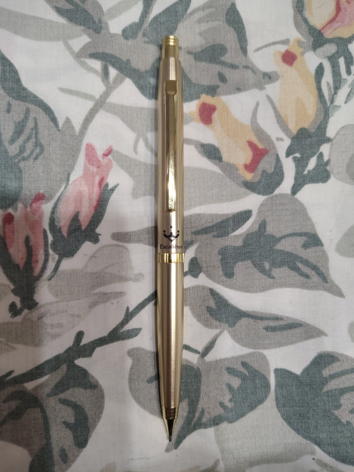 Pentel Excalibur Brushed Stainless Mechanical Pencil 0.7 Japan