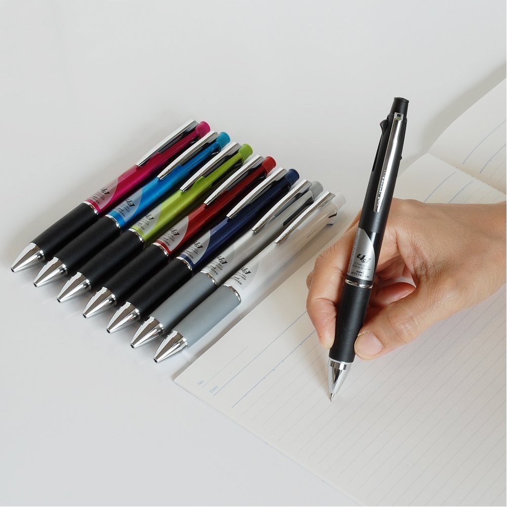uni JETSTREAM 41 Red, Green, Blue, and Black 0.7mm Ballpoint Multi Pen and 0….