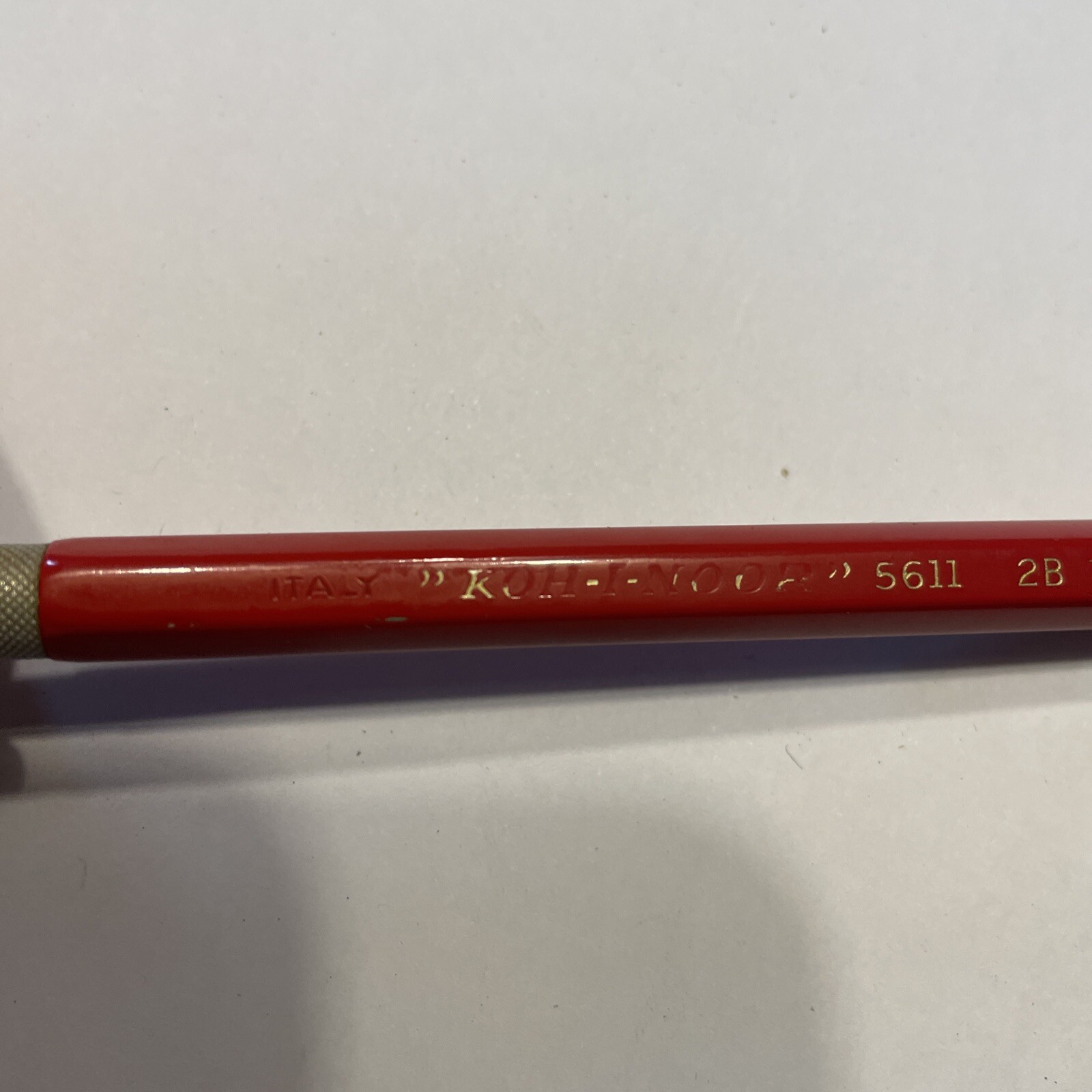 Koh I Noor Technigraph 5611 Drafting Mechanical Pencil Italy Red W/ Refills