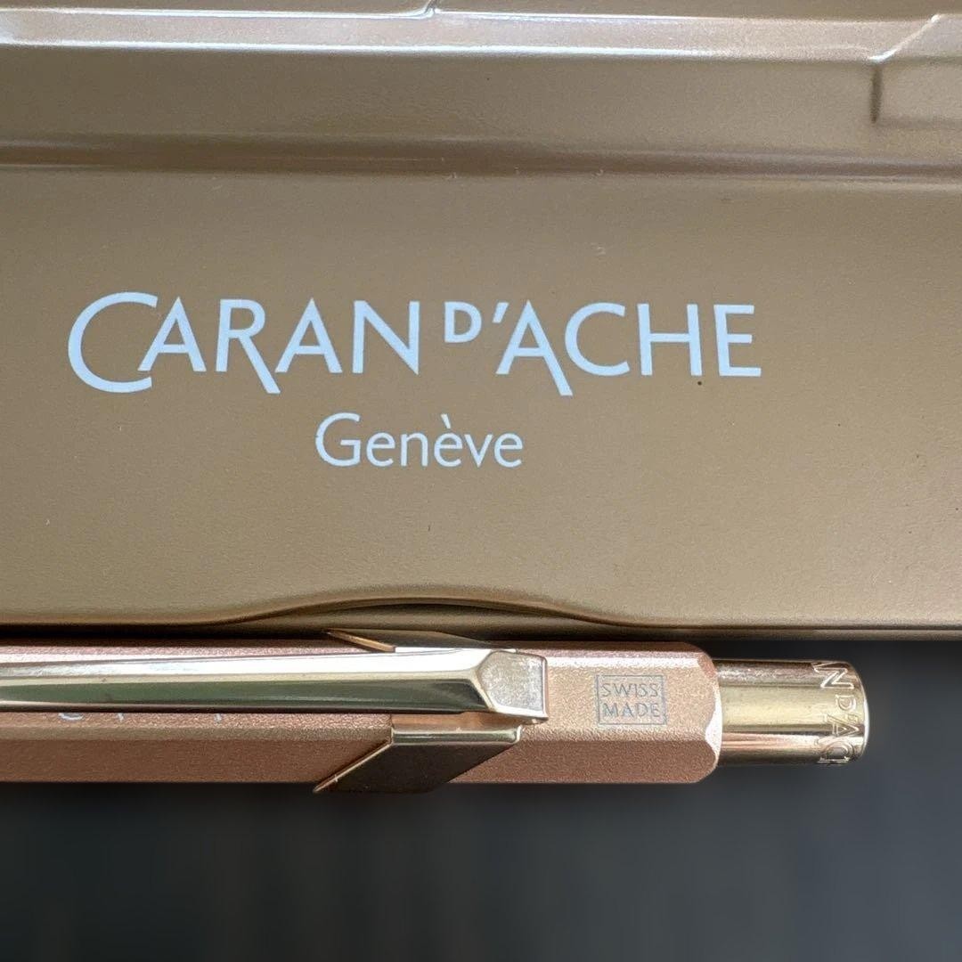 CARAN d’ACHE 849 mechanical pencil body rose gold