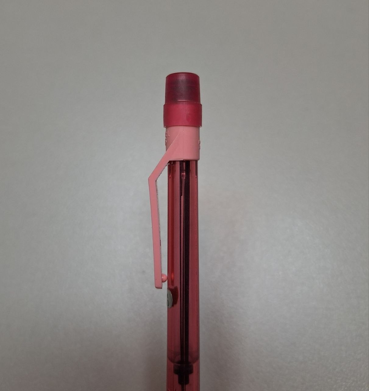 Pentel Pop N Pop Discontinued Mechanical Pencil PD335 Side Clicker PD-335 Red