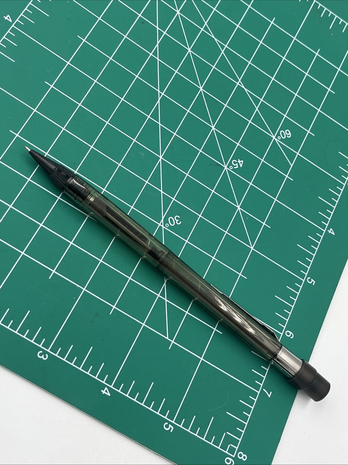 Pentel 0.5mm Discontinued Mechanical Pencil PD345 Side Clicker PD-345 Gray Color