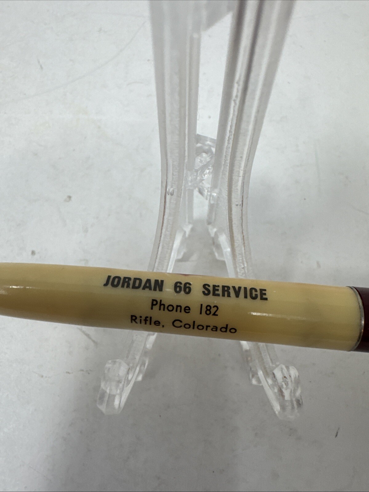 Vintage Phillips 66 Ritepoint Mechanical Pencil Advertising Jordan 66 Rifle CO