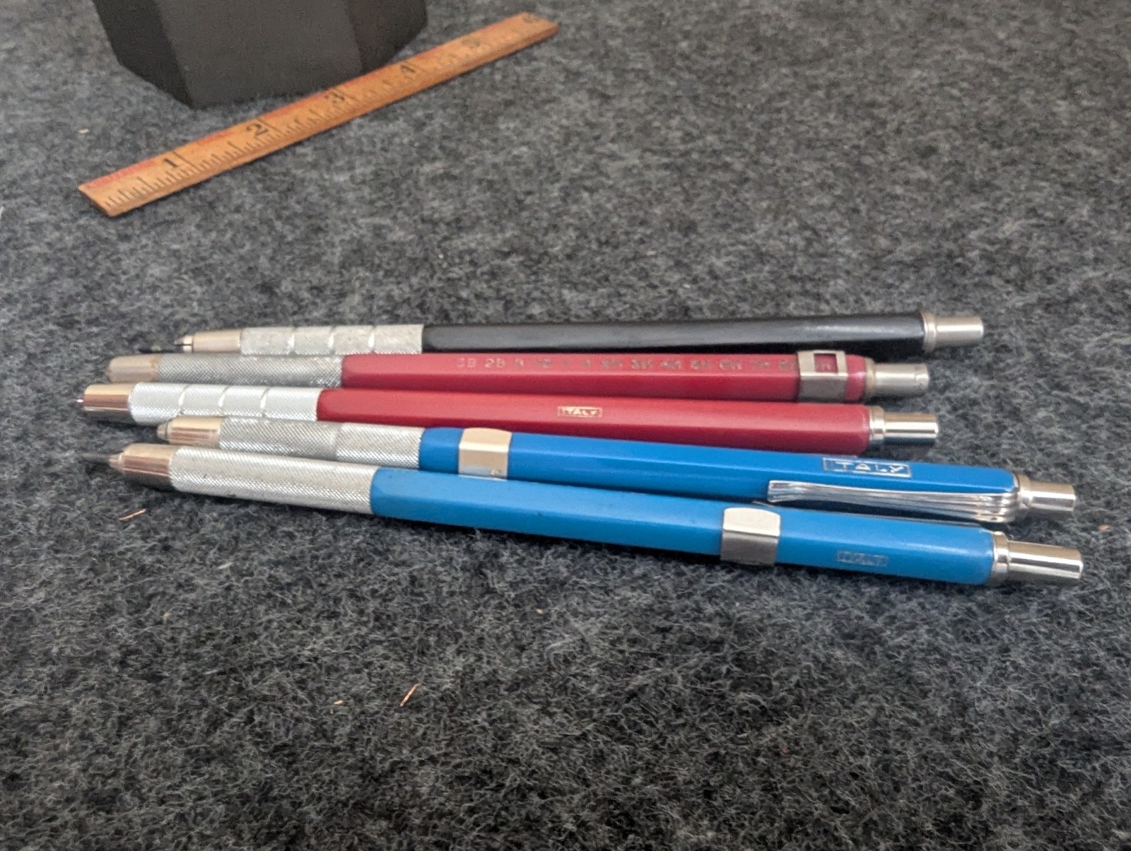 Lot of 5 Charvoz 38-0023 + 38-022 Drafting Lead Holders Italy JM