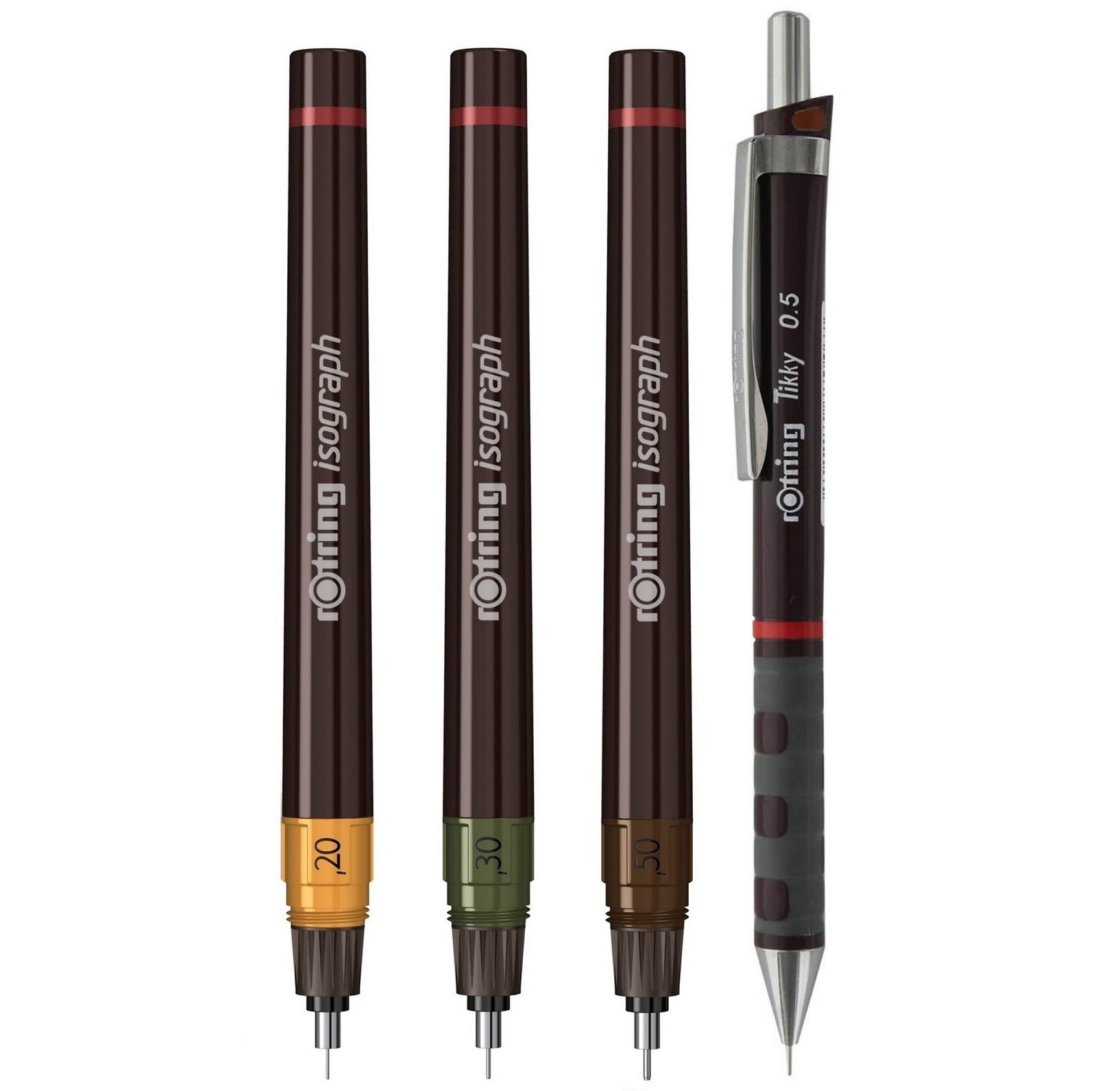 Isograph Drawing Set with Pens Mechanical Pencil and Ink for Artists