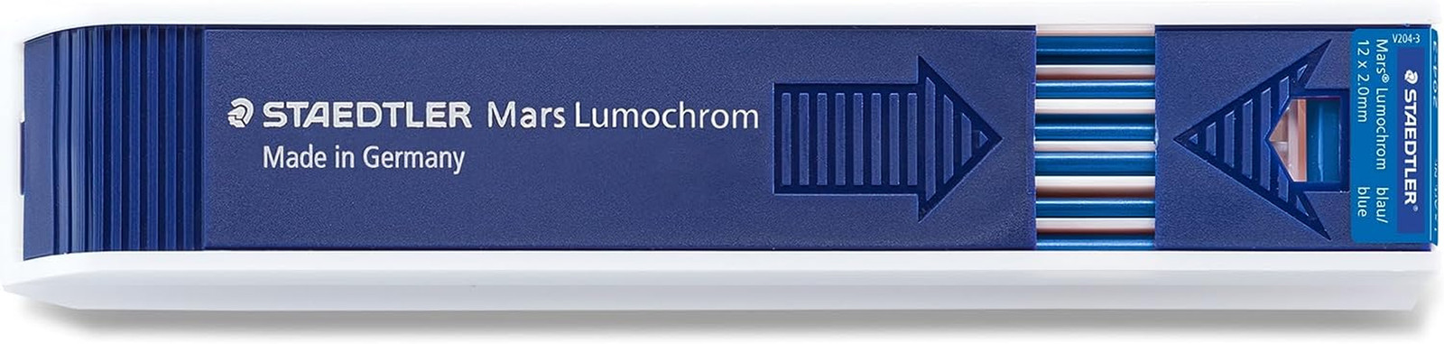 Staedtler Mars Carbon Lead, 2Mm, Blue, 12 Lead (204-3)