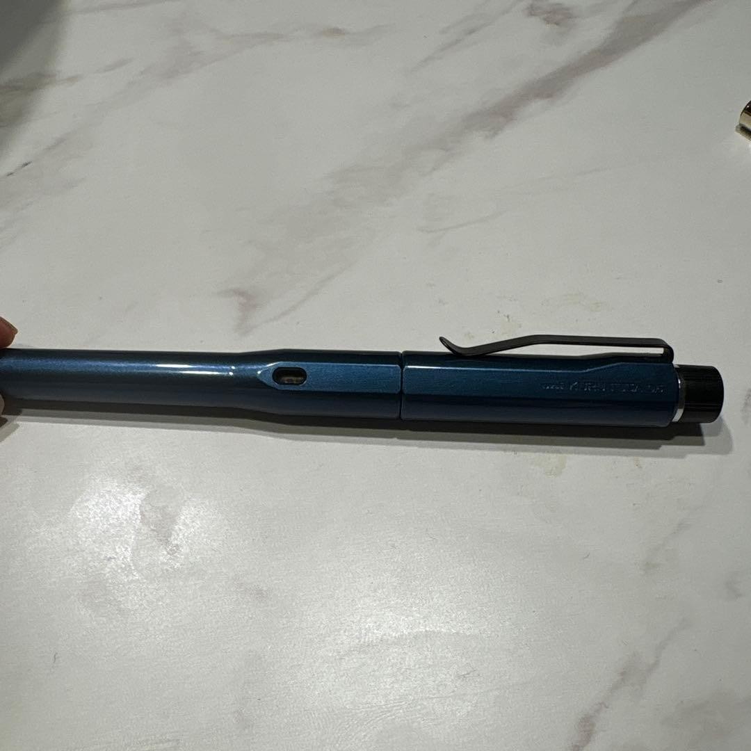 Uni Kuru Toga Dive Mechanical Pencil 0.5mm Abyss Blue Mitsubishi M5-5000 Used FS