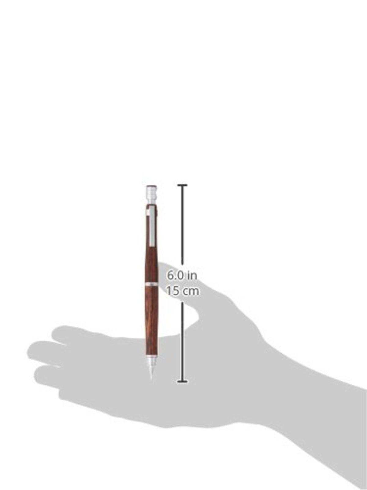 PILOT mechanical pencil HPS-2SK-MA5 0.5mm es Twenty mahogany F/S w/Tracking# NEW
