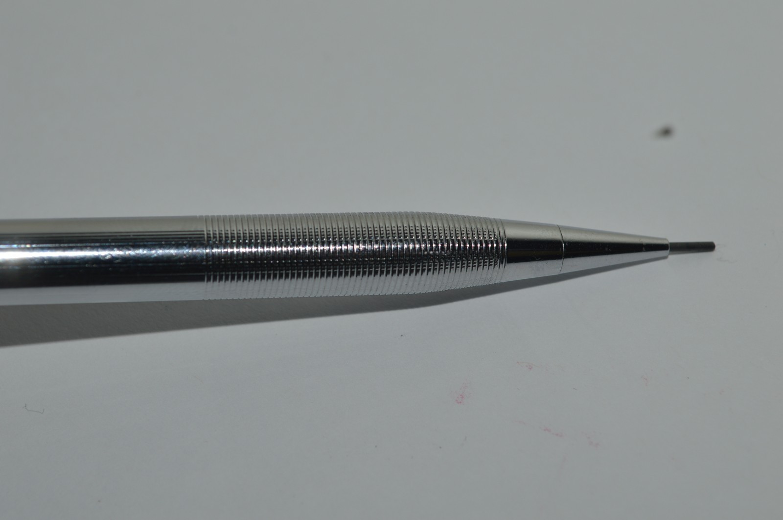 Cross Classic Century Mechanical Pencil .9mm Fluted Knurled Grip Chrome USA Made
