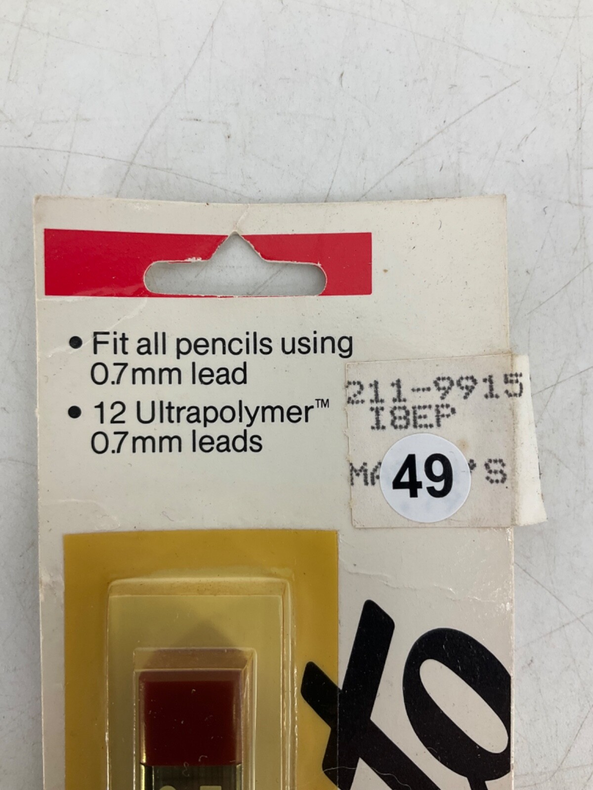 RARE Vintage Scripto Pencil Refill Lead .7mm HB 12 Ultrapolymer Leads Thin F370