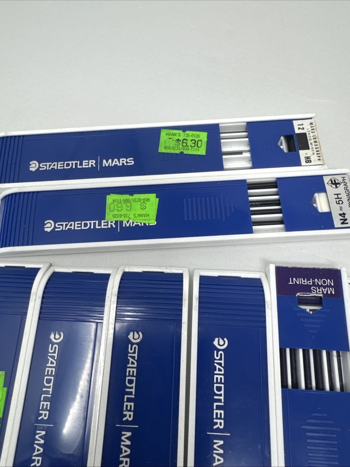 Turquoise Eagle Drawing Leads & Staedtler Mars refills MIXED LOT