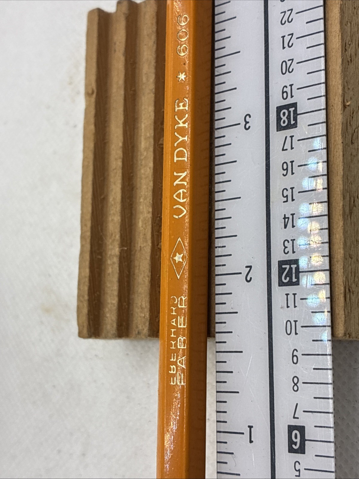 Red pusher EBERHARD FABER 606 ” VAN DYKE ” CHR MO LEADHOLDER pencil 2 mm Loc 2