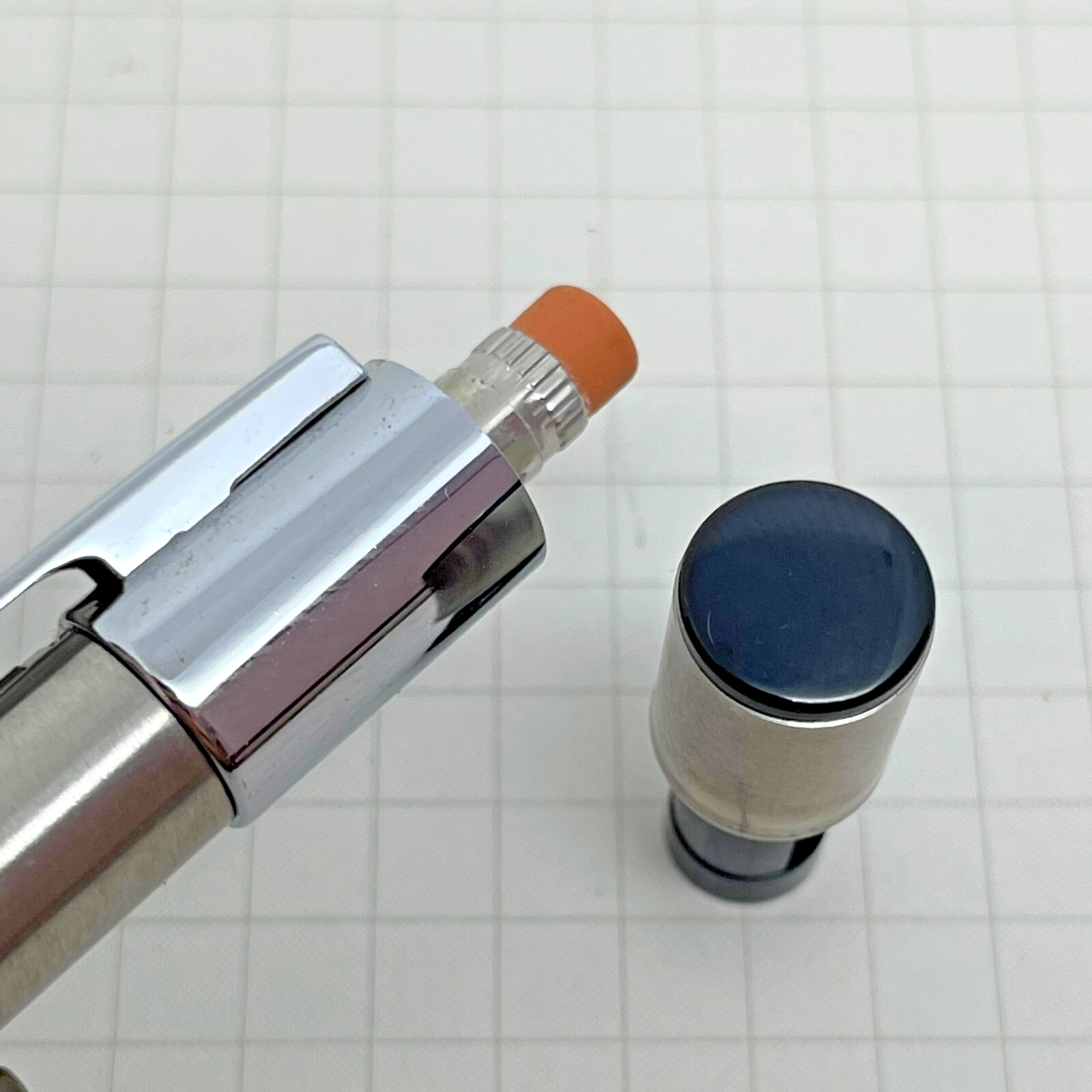 Pilot Mechanical Pencil Shaker 2020 ST Stainless Steel Old Stock Made in Japan